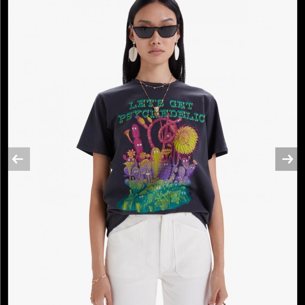 Mother Denim Rowdy Tee NWT SIZE SMALL